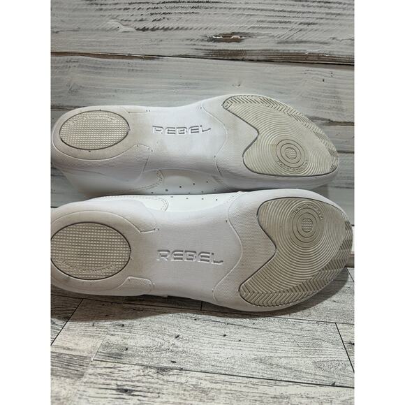 Rebel Rise Cheer Shoes white size 8 women WORN ONCE - no laces - Picture 7 of 7